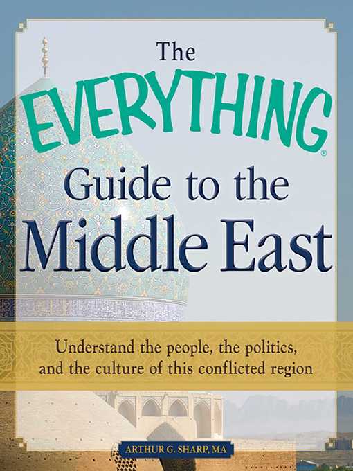 Title details for The Everything Guide to the Middle East by Arthur G Sharp - Wait list